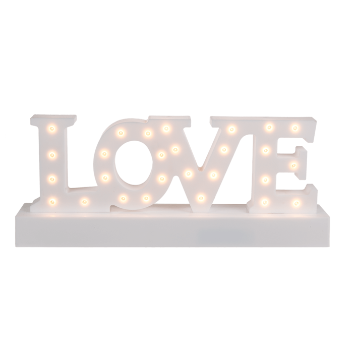 Love White Light - Decorative Tabletop Object - Image 3
