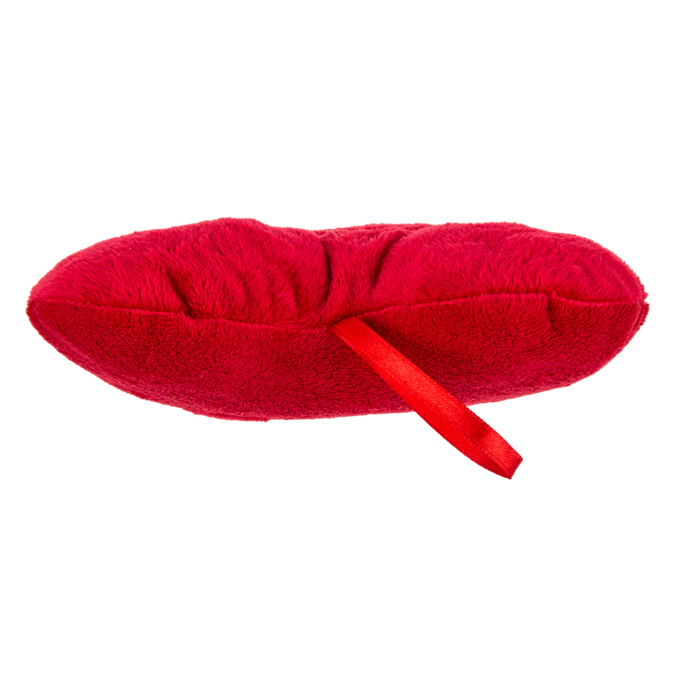 Red plush heart, Ich liebe Dich, - Image 2