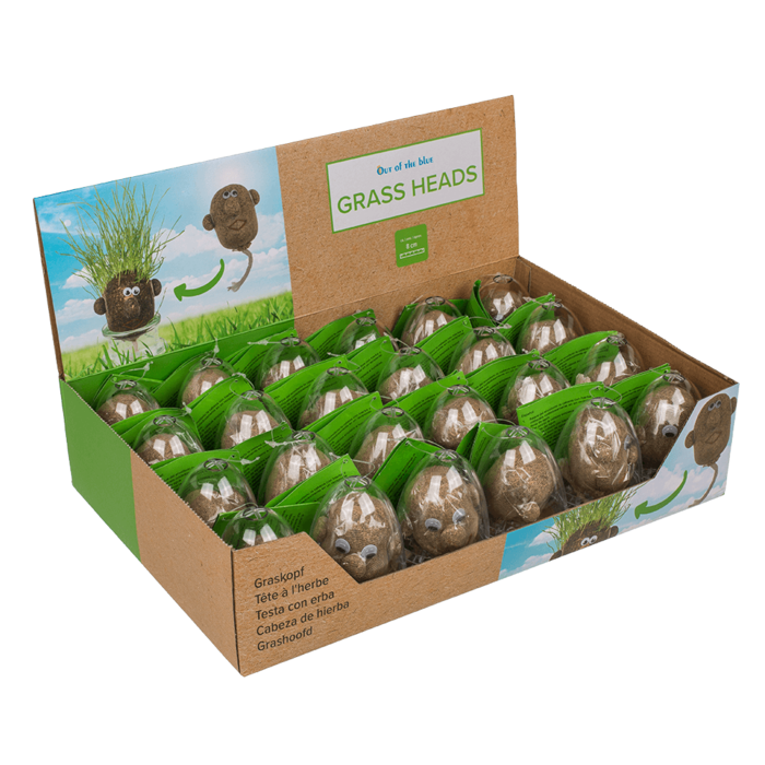 Grow Your Own Grass Head Plant Pot - Image 2