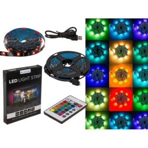 Light strip with colour changing LED, - 57/8817#