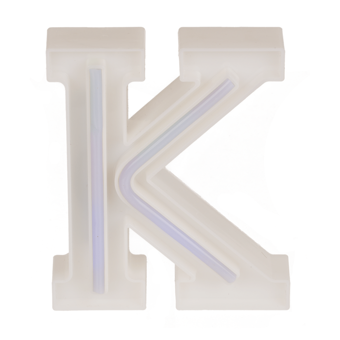 Neon Light Letter; K, Height: 16 cm, for - Image 4