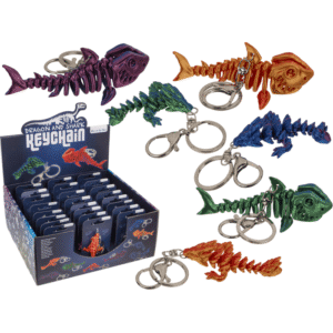 Metal keychain, 3D-Motiv.