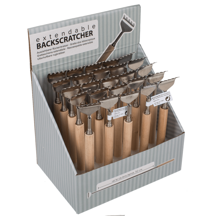 Extendable metal back scratcher, - Image 3