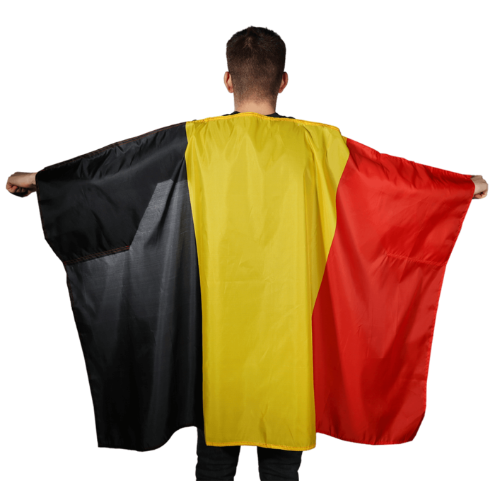 Fan cape, Belgium flag, - Image 2