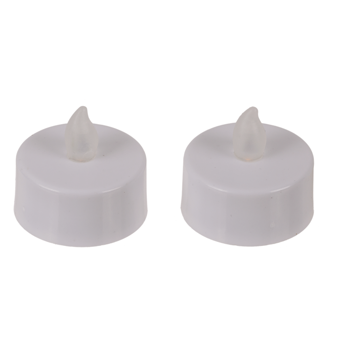 Tealight with warm white flickering LED, - Image 4