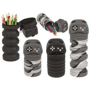 Gamer Pencil Case, Silicone,