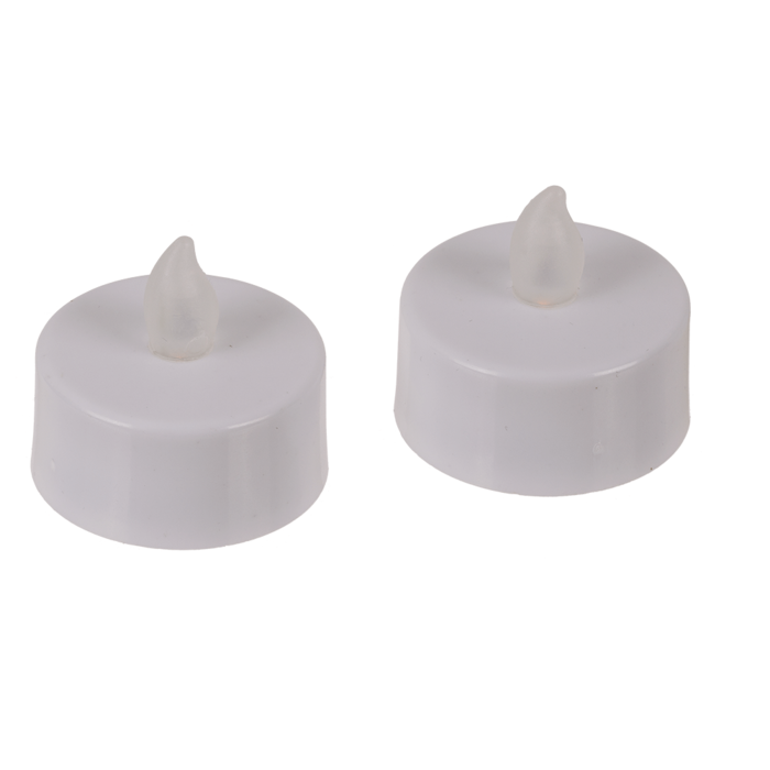 Tealight with warm white flickering LED, - Image 4