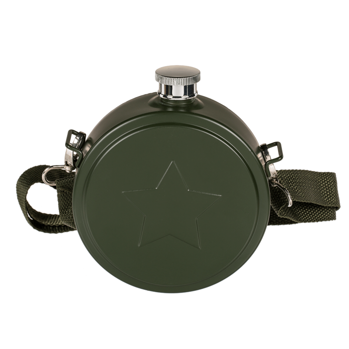 Stainless Steel Flask, - Image 3