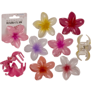 Hair claw, Magnolia,