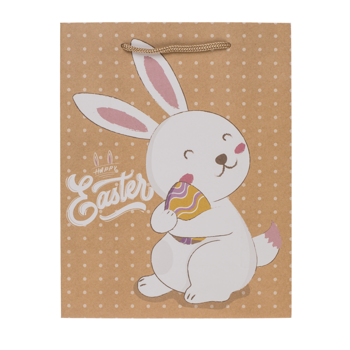 Gift Paper bag, Bunny,18 x 8 x 23 cm, - Image 3