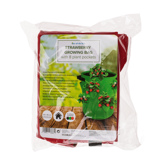 Strawberry Growing bag, with 8 plant pockets, - Image 2