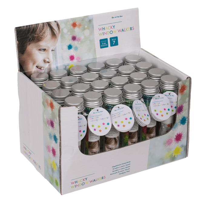 Whacky Window Walkers, ca. X cm, set of 7 in PET - Image 3