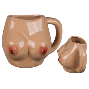 Ceramic mug, Boobs,