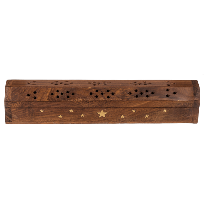 Wooden incense stick burner box, - Image 2