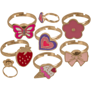 Ring with spinner, Girly,