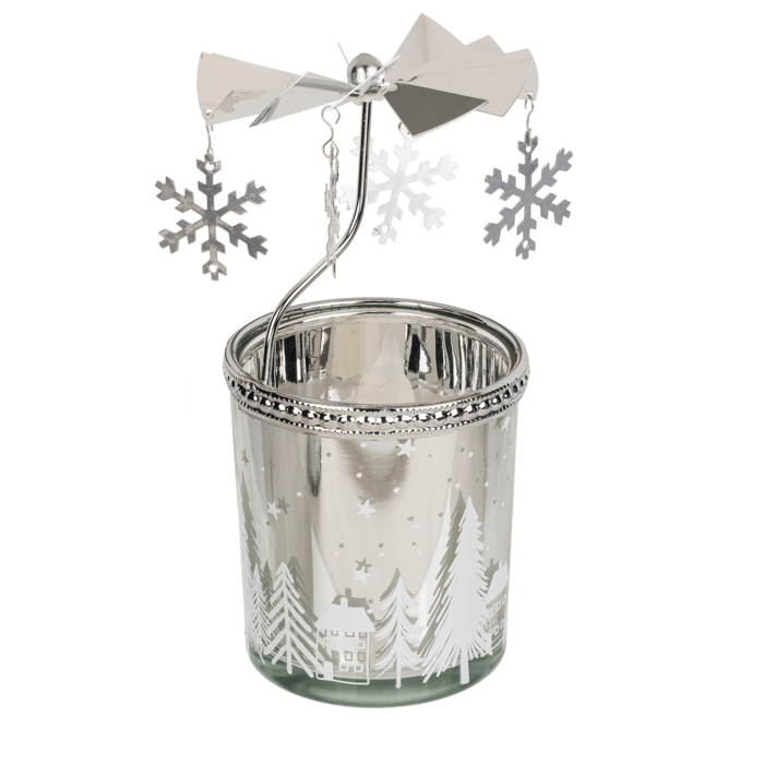 Tea light carousel, Christmas Time, - Image 4
