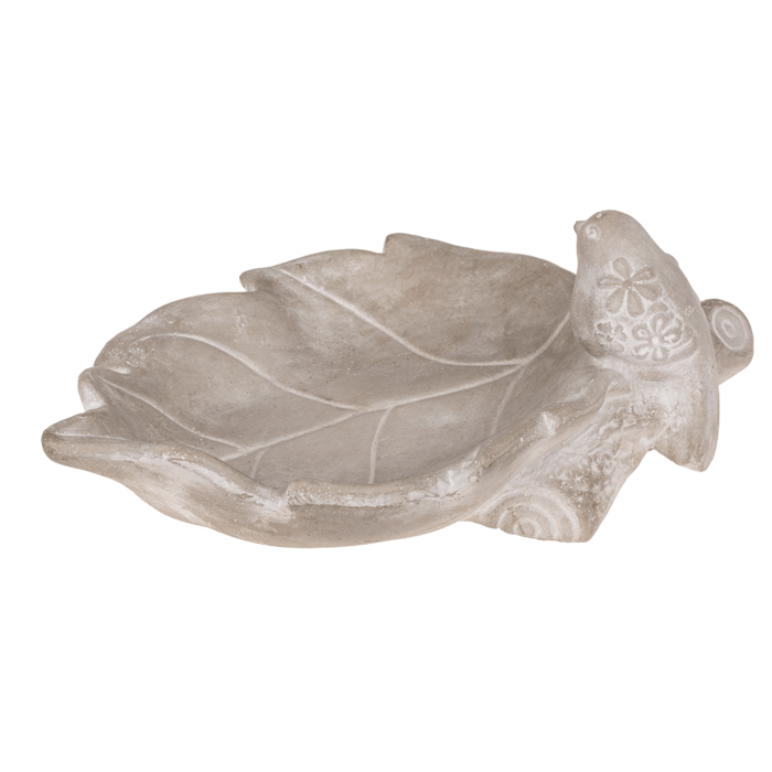 Bird feeder, leaf with bird, - Image 3