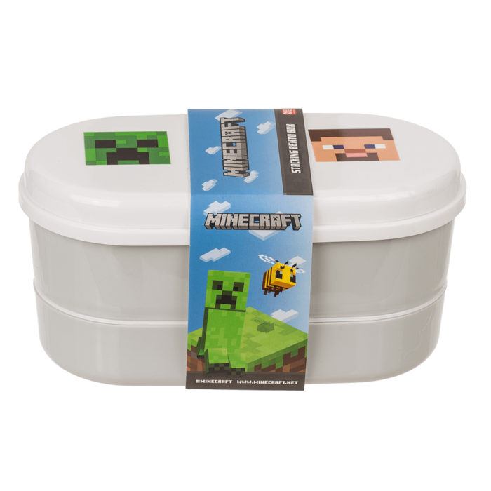 Lunch box, Minecraft, with 2 compartments, - Image 2