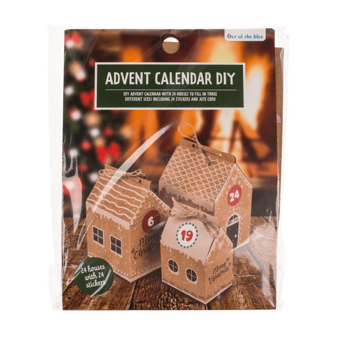DIY Advent calendar, cardboard, 8 small and - Image 2