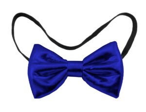 Bow Tie Metallic Blue