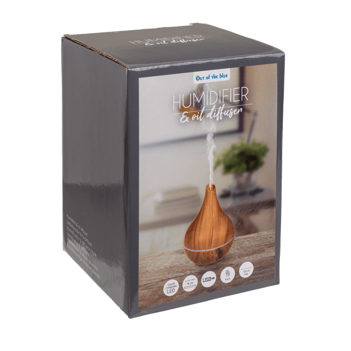 Humidifier/oil diffuser, Wooden Optic II, - Image 3