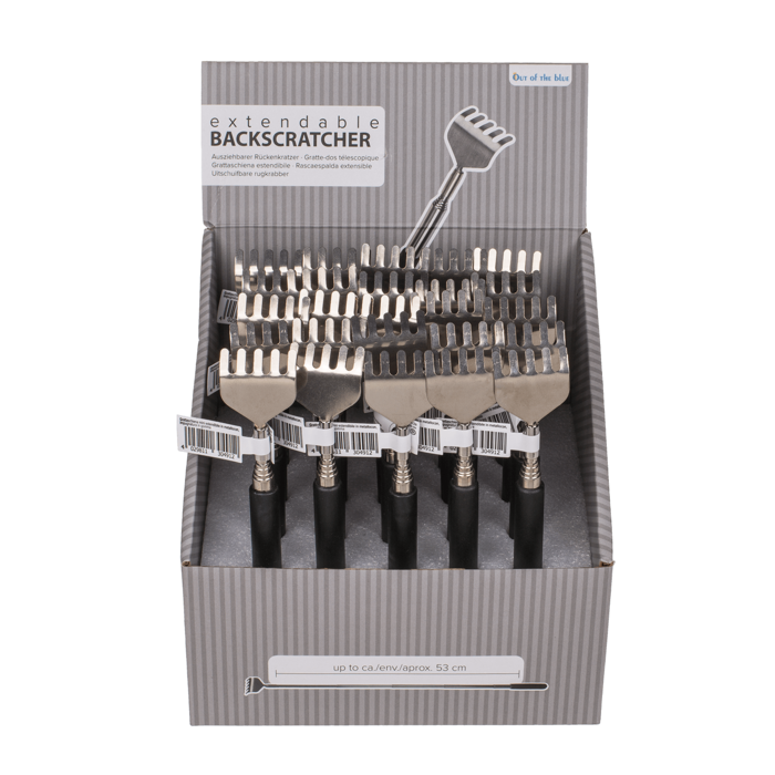 Extendable mini metal back scratcher, - Image 2