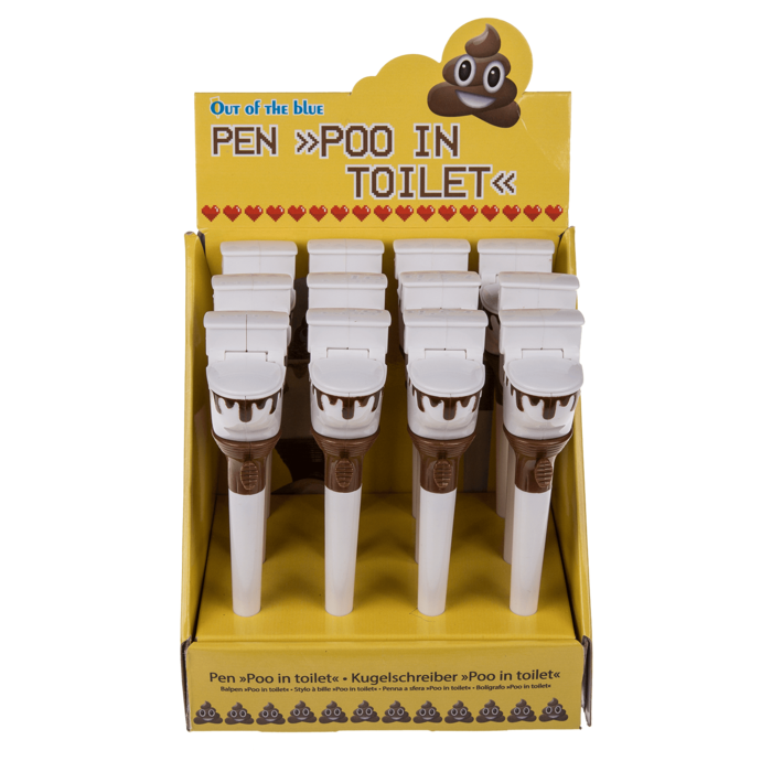 Pen, Poo in toilet, - Image 2