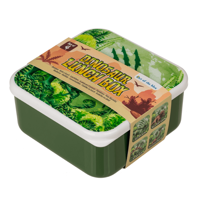 Lunch box, dinosaur, set of 4, - Image 3