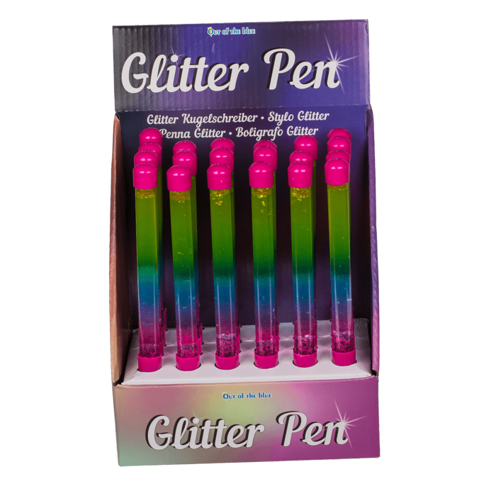 Plastic pen, Liquid Glitter, - Image 2
