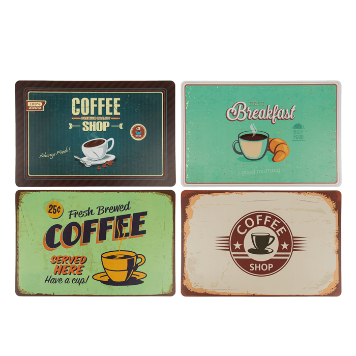 Polypropylen placemat, Coffee,