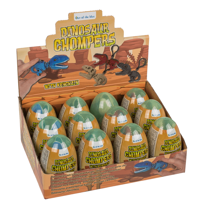 Dinosaur Chompers with keychain, - Image 3