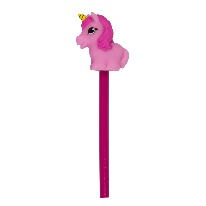 Pencil with topper, Unicorn, - Image 3
