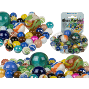 Glass marbles, multicoloured ass., - 59/2178#