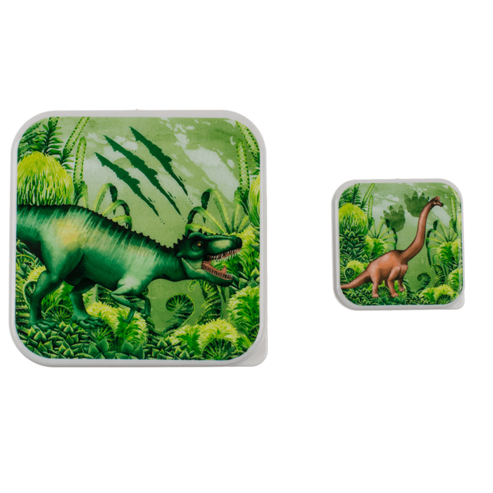 Lunch box, dinosaur, set of 4, - Image 4