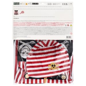 Pirate Vest - Sleeveless - With Bandana - 116–128 cm / 6–8 years