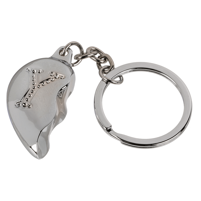 Metal Keychain, Broken Heart, - Image 2