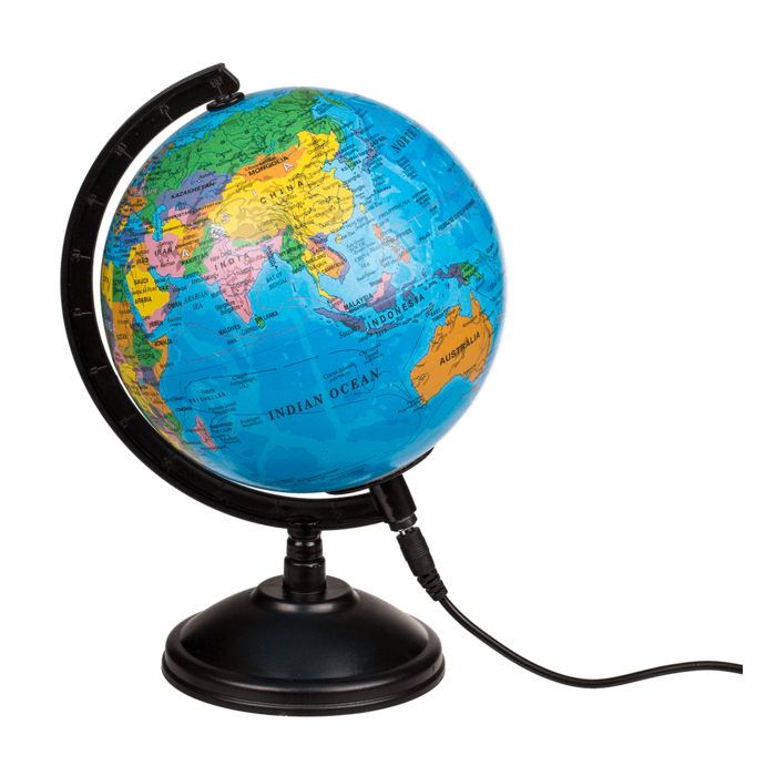 Lamp with LED, Globe, - Image 4
