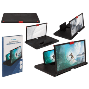 Smartphone magnifying screen,