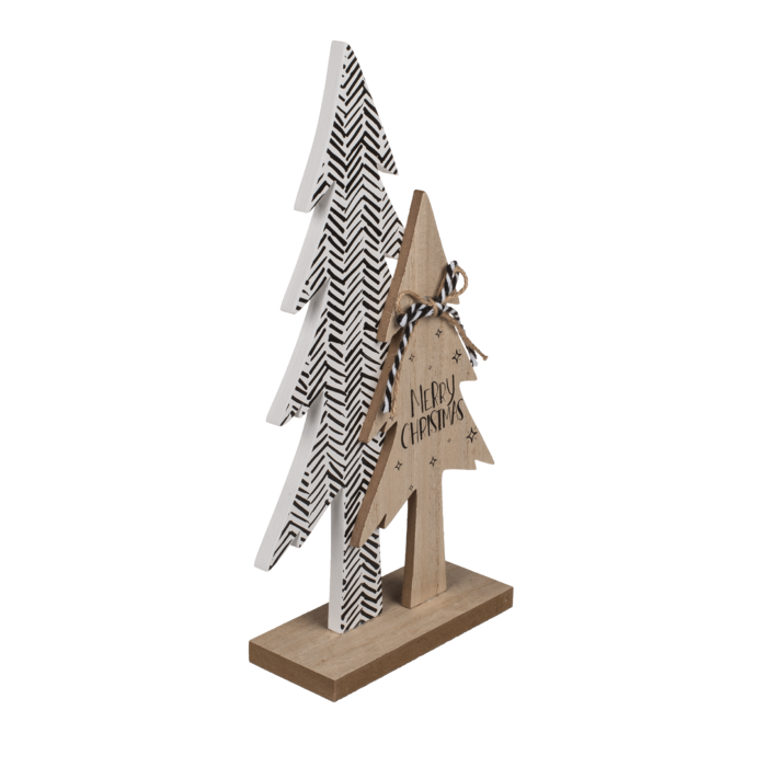 Wooden tree, Merry Christmas, - Image 3