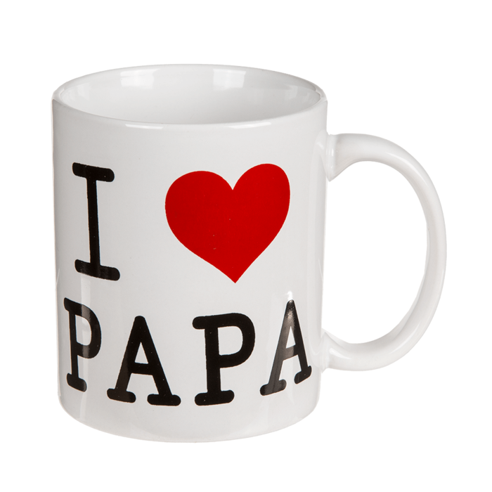 Mug, I love Papa, - Image 4
