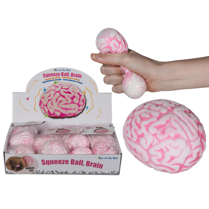 Squeeze ball, Brain,
