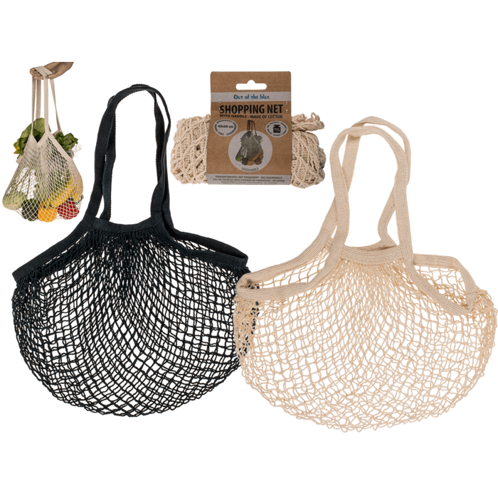 Shopping net with handle,