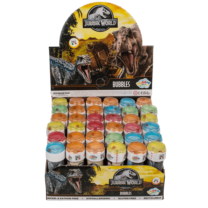 Soap bubbles with puzzle, Jurassic World, - Image 2