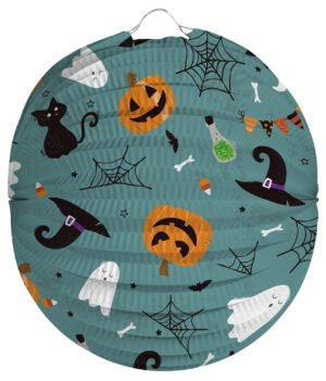 Round Lantern - Happy Halloween - 22 cm