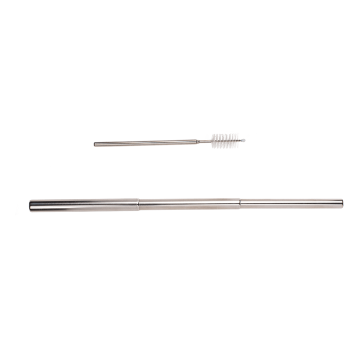 Extendable metal drinking straw with cleaning - Image 4
