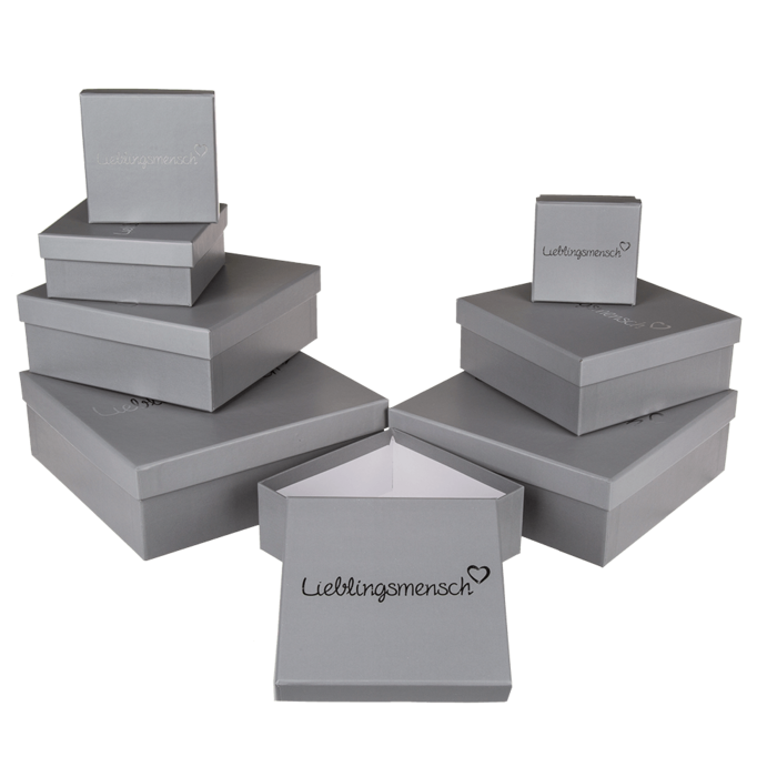 Grey gift box, Lieblingsmensch, - Image 2