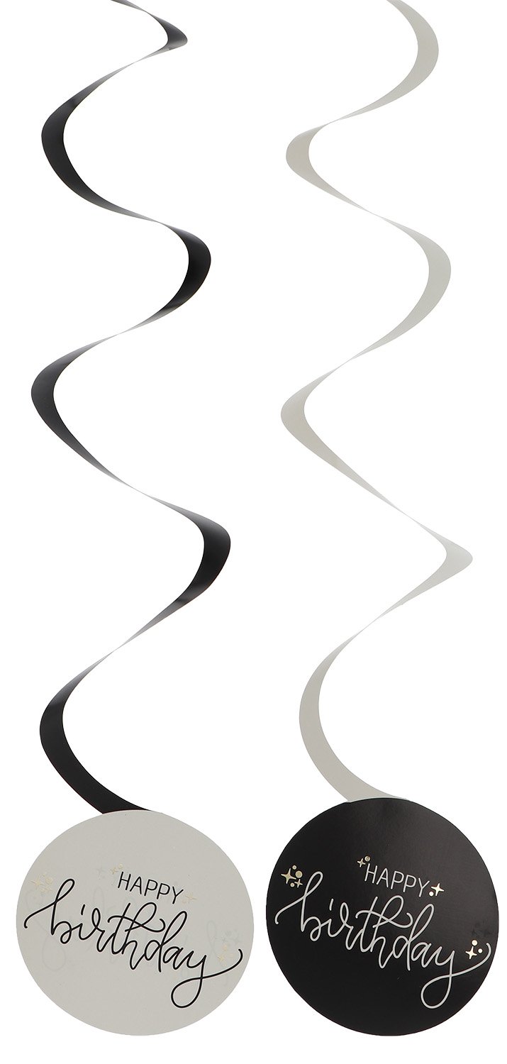 Hanging Decoration - Crème Noir - 6 pieces