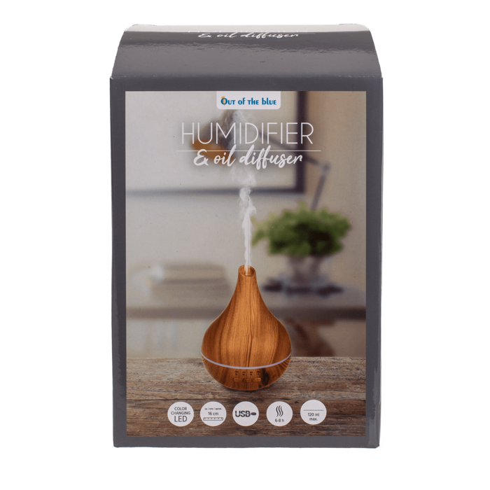 Humidifier/oil diffuser, Wooden Optic II, - Image 2
