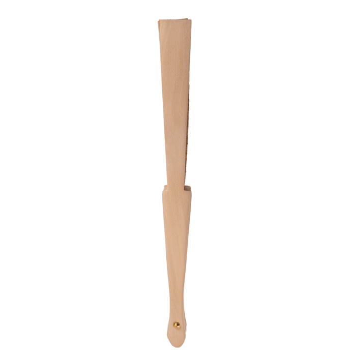 Wooden Fan, cork, - Image 4