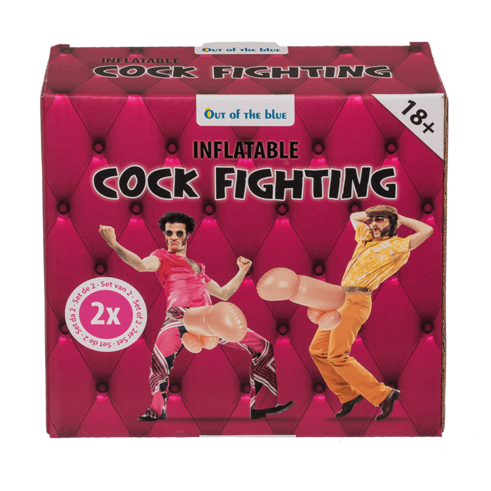 Inflatable Cock Fighting, approx. 52 x 18 x 21 cm, - Image 2